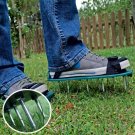 Gardening Grass Lawn Plastic Aerating Shoes Greensward Spikes Loosening Equipment