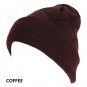 Male Knitted Slouch Beanie Hat Grid Twill Square Double Layer Elastic Outdoor Cap