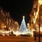 1M 10LEDs Battery Operated Iron Christmas Tree LED Fairy String Light Party Wedding