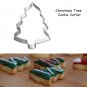 2pcs Stainless Steel Christmas Tree Cookie Cutter Mold