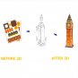 Carboard Jigsaw Model 3D Puzzle Big Ben DIY Toy