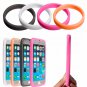 Universal Bumper Case Fluorescent Protective Silicone Bracelet For Mobile Phone