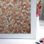 Window Films Color Rock PVC Films Glass Sticker Non-glue Glass Poster