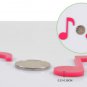 3D Musical Note Wall Decals 2 Pcs 7 Colors Acrylic Home Bedroom Living Room Wall Stickers Decor