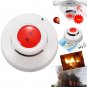 Wireless Smoke Fire Coal Gas Sensor Detector Alarm Tester Home Security System