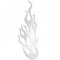 Flames Stickers 3D Decals Metal Motorcycle Car Decoration