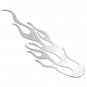 Flames Stickers 3D Decals Metal Motorcycle Car Decoration