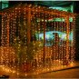 8Mx3M 800 LED Waterproof String Fairy Curtain Light Outdoor Party Wedding Xmas Decor 220V