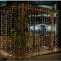 8Mx3M 800 LED Waterproof String Fairy Curtain Light Outdoor Party Wedding Xmas Decor 220V