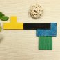 Colorful Wooden Brain Teaser Puzzle For Kids