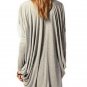 Women Plus Size Batwing Sleeve Blouse Tops Loose Long T-Shirt