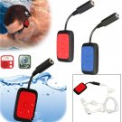 Mini Waterproof Underwater Sport Swimming MP3 Music Player With Earphone