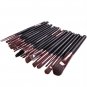 20Pcs Makeup Brushes Set Powder Eyeshadow Eyeliner Lip Cosmetic Brush Tool