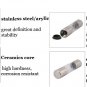 2 In 1 Stainless Steel Manual Pepper Salt Mill Grinder Spice Mill Kitchen Tool