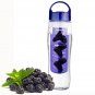 700ML Sports Plastic Fruit Infuser Water Bottle Cup BPA Free Filter