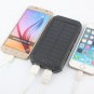 10000mAh Dual USB Output Ports Universal Light Solar Mobile Power Bank Charger For Cellphone Tablet