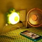 LED Light Control Sound Sensor Cute Turtle Night Light Creative Socket USB Charging Lamp