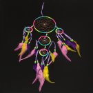 Hanging Ornaments Dream Catcher Feather Flocking Decor