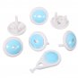 6Pcs Child Plastic Electric Power Socket Outlet Plug Protector Cover