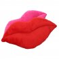 Red Pink Lip Plush Bolster Stuffed Toy Cover Sofa Decoration