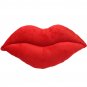 Red Pink Lip Plush Bolster Stuffed Toy Cover Sofa Decoration