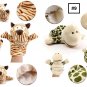 Animal Kid Gloves Hand Puppet Fingers Soft Plush Story Story Telling Toys