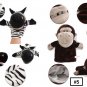 Animal Kid Gloves Hand Puppet Fingers Soft Plush Story Story Telling Toys