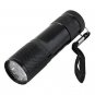 Blacklight Invisible Ink Marker 9LED UV Ultra Violet Flashlight Torch Light 3AAA