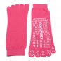 Colorful Five Finger Toe Yoga Non Anti Skid Slip Socks
