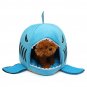 M Size Removable Shark Mouth Pet House Bed Washable