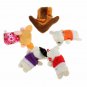 Mini Bear Storytelling Funny Lovely Plush Hand Finger Puppets