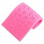 3D Bakeware Russian Alphabet Silicone Mold Letter Baking Decorating