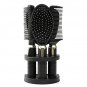 5Pcs Plastic Hair Comb Massage Brush Mirror Set