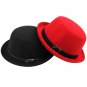Stylish Woolen Solid Little Dome British Retro Cap