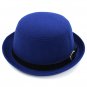 Stylish Woolen Solid Little Dome British Retro Cap