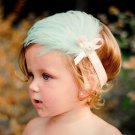 Flower Kids Hair Band Headband Rhinestone