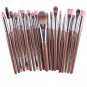 20Pcs Professional Makeup Brush Cosmetic Synthetic Hair Brushes Kit Set