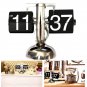 Retro Flip Clock Classic Stylish Desk Auto Modern Clock