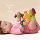 4Pcs Baby Infant Kids Cute Animals Rattles Foot Finders Toys Hand Wriste Socks Set
