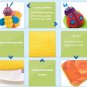 4Pcs Baby Infant Kids Cute Animals Rattles Foot Finders Toys Hand Wriste Socks Set