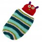 Newborn Baby Crochet Knit Photo Photography Prop Caterpillar Hat Costume Outfits