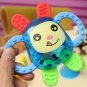 6Pcs a Set Safe Baby Kids Toy Bundle Gift Lovely Animal Teeth Bite Shake Ring Model Handbell Rattles