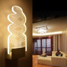Creative Modern Acrylic Snake Shape LED Wall Lamp for Living Room Bedroom Corridor