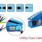 JL-362 Coax UTP Cable Jacket Strip Tool RG6/RG59/UTP Stripper Cutter Cat5e Cat6 Tool