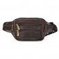 Genuine Leather Crossbody Bag Leisure Outdoor Building Travel Hiking Waist Bag