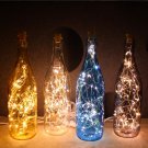 Modern Micro Landscape Glass Bottles LED Night Lights With USB Cable