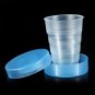 Plastic Outdoor Folding Water Cup Camping Hiking Folding Drinking Cup