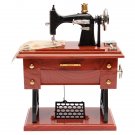 Mini Treadle Sewing Machine Mechanical Music Box