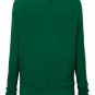 Button Casual Loose Knit Long Sleeve Women Bottom T-Shirt