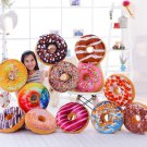 Colourful Creative 3D Plush Donut Throw Pillow Sofa
